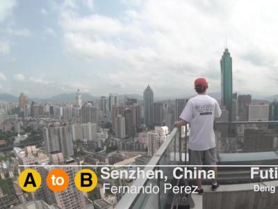A to B系列视频：Fernando Perez带你感受广东深圳的滑板魅力