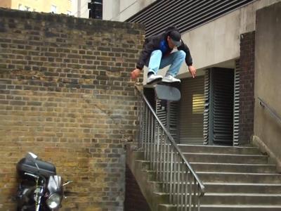 Nike SB英国队 X Grey Skateboard Mag影片-Doggie