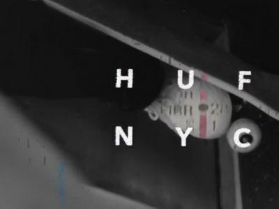 HUF 滑板队集体征（Lun）服(Jian)纽约城