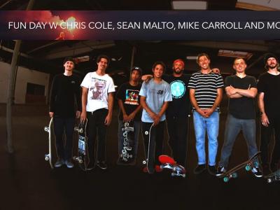 Sean Malto,P-rod,Shane Oneil,Chris Cole...重量级滑手齐聚Bibel私人板场