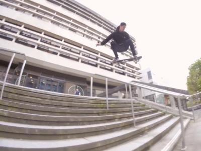 爱尔兰首都——都柏林的街式滑板面貌