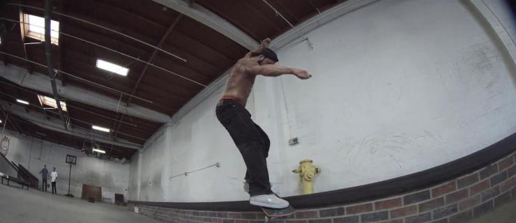 肌肉男Brandon Bieble私人板场：AMFD最新滑板剪辑