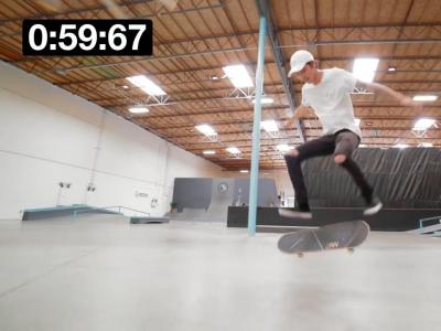 男神 Spencer Nuzzi 挑战Nollie Kickflip世界纪录