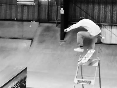 两名欧洲滑手Phil Zwijsen & Jarne Verbruggen 作客Double Rock板场