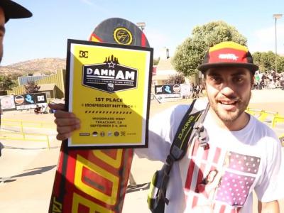 2016 Damn Am X Independent大绝招比赛-美国Woodward West板场