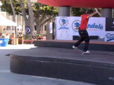 西洛杉矶法院超高Manual Pad-Wheelie Dope决赛现场