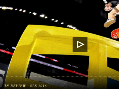 2016 Street League访谈：Tom Asta比赛一定要翻板！