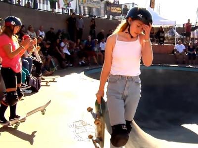 2016 Exposure碗池，U池，街式女子赛事，女滑手的竞技堂