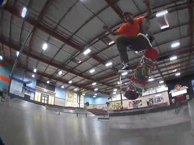 Berrics板场： Louie Lopez & Dane Burman忍者训练