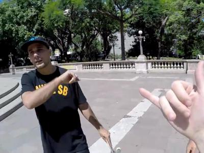 第一视角：巴西滑板的一天！