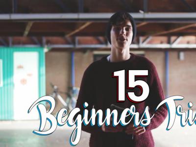 小帅哥Hans Wouters-15个容易上手的长板初级动作教学