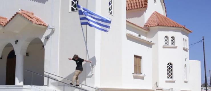 奥地利红牛：地中海的滑板圣地，希腊克里特群岛