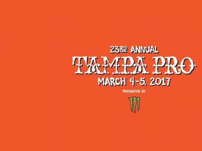 2017 第23届Tampa Pro年度盛宴即将开启，3月4~5号共同期待！