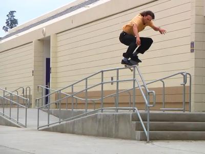 Evan Smith 2017 滑板大片「Spitfire」生素材剪辑片段