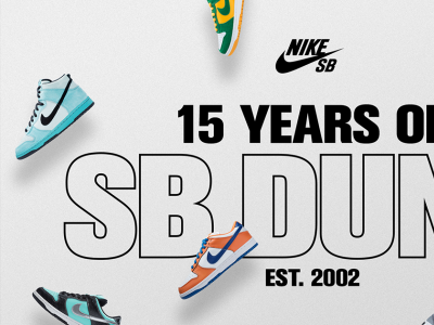 Nike SB Dunk重回视野，15周年纪念庆祝影片「15 Years of SB Dunk 」