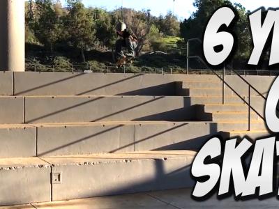 NKA：6岁滑板神童Trae Montgomery成功征服超级大4级