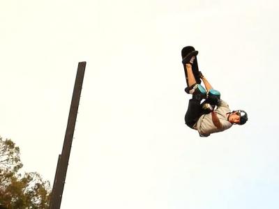 空中飞人Beaver Fleming-让滑板在空中飞一会儿！