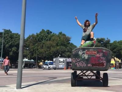 New Balance Numeric滑板队巴西Tour-街式滑板片段