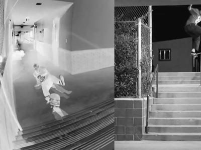 Frankie Heck生素材剪辑，Fs Boardslide挑战展现滑手坚持不懈精神