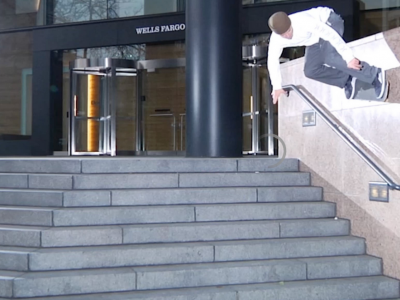 刷杆上墙滑手Griffin Gass最新个人影片「35th North」