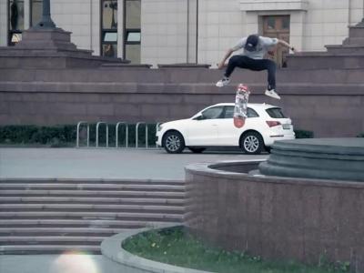 莫斯科成为新晋热门滑板地形，Egor Kaldikov带大家领略其风采