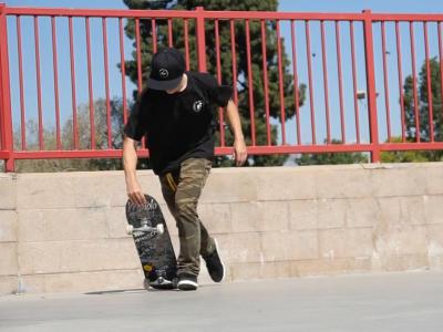 Olivier Lucero带大家感受加利福尼亚Pomona Skatepark