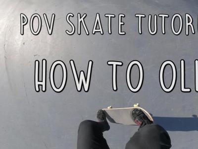 第一视角滑板教学：如何掌握滑板圈的入门钥匙-Ollie