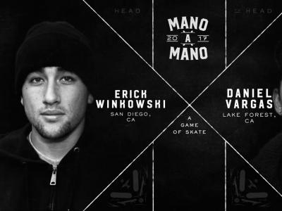 2017 Mano A Mano第一场Mini Ramp Game of SKATE