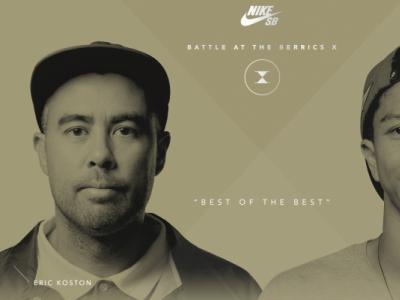 BATB X最强平地大战：第六轮对决 Eric Koston vs. Nick Tucker 