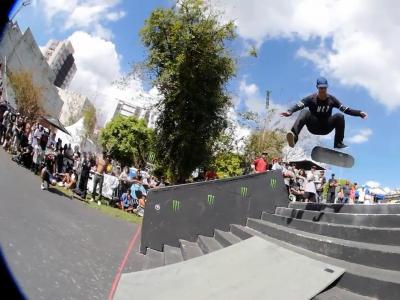 巴西圣保罗10级台阶与扶手杆大比拼-获胜者可前往Tampa AM