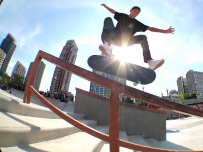 Louie Lopez最新Converse One Star Tour精彩动作回顾