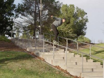 Nyjah Huston-街式滑板的一天，筹备Element最新片段