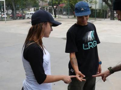 巴西三股力量Game of S.K.A.T.E:Luan爷 vs. 女神Monica vs. Rabelo 