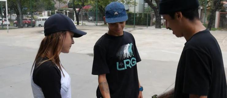 巴西三股力量Game of S.K.A.T.E:Luan爷 vs. 女神Monica vs. Rabelo 