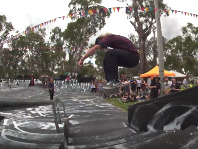 Benalla 艺术节 滑板与涂鸦的疯狂碰撞