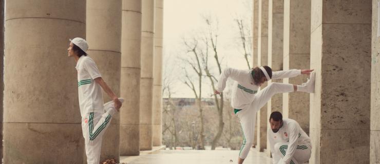 Adidas X Helas合作款系列，现代感的80年代网球风格