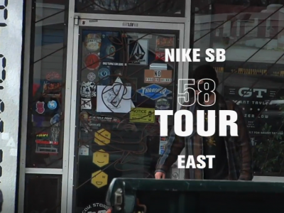 Nike SB|58 Tour东海岸旅行:支持本地滑板店