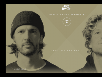 BATB X最强平地大战：最新一轮对决Chris Cole Vs. Dennis Busenitz