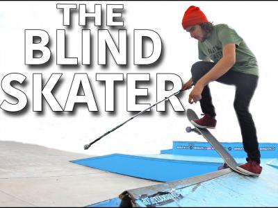 励志盲人滑手Marcelo Lusard，不滑板的借口都是渣渣！