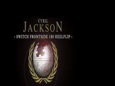 Cyril Jackson的动作示范Switch Frontside Heelflip