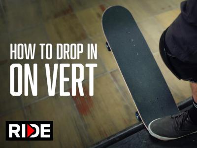 新手福利滑板教学：Tony Hawk教你如何在U池中Drop-In 