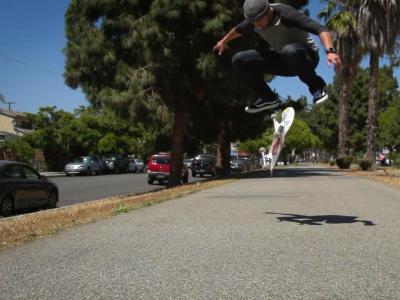 唯美慢动作教学：Tim Pool传授Hangten Hardflip技巧