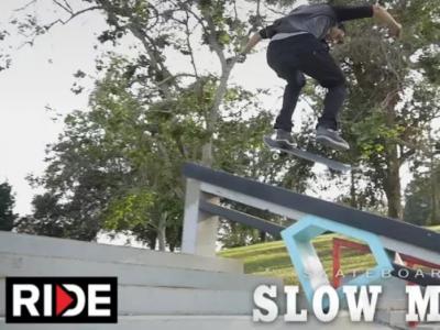 唯美慢动作欣赏：Mike Piwowar在洛杉矶滑板公园