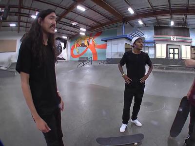 新一期Battle Royale：Treflip接noseslide挑战