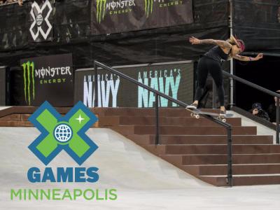2017X Games Minneapolis女子街式第三名：Leticia Bufoni