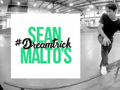Sean Malto的梦想动作：Fakie over crooks halfcab boardslide