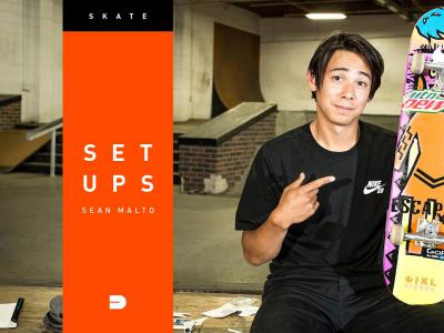 小摩托Sean Malto是怎样组装一块滑板的？