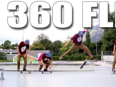 Jonny Giger和大家分享十种不同风格的360 Flip（大乱）