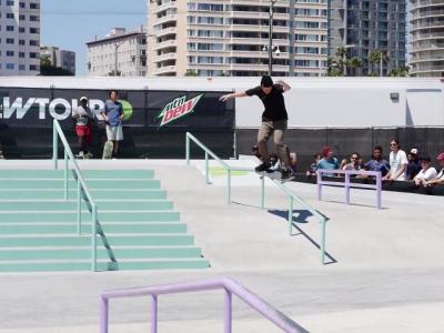  Dew Tour Long Beach 2017 AM街式比赛精彩镜头！