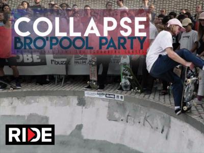 小众品牌cOLLAPSe sKATEBOARDs的周年庆party